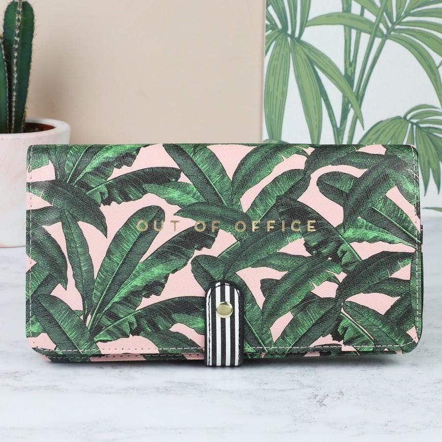 Alice and Scott Out Of Office Floral Travel Wallet Mollie and Fred Mollie and Fred Gifts