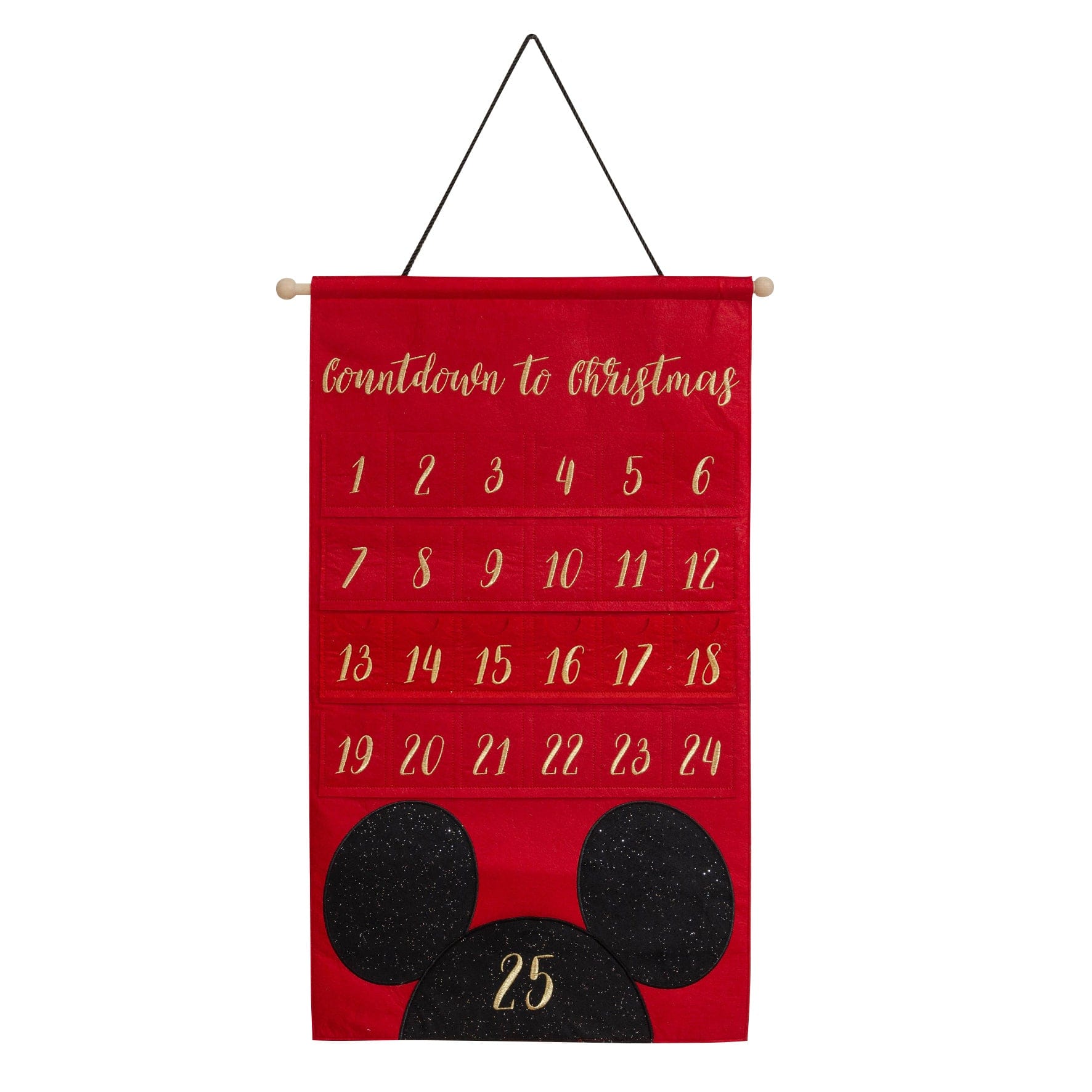 Widdop Mickey Mouse Disney Felt Advent Calendar Mollie and Fred