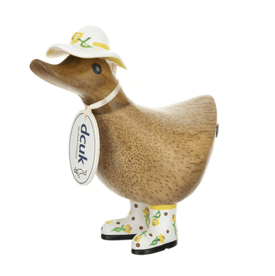 British Flower Hats and Wellies Ducky - Choice of Design