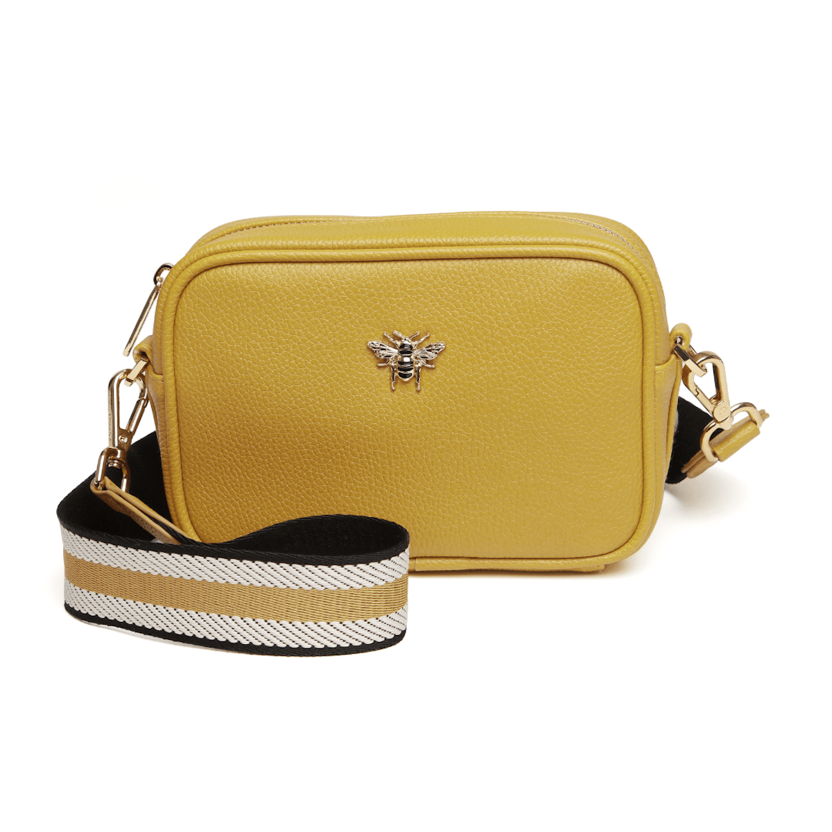 Alice Wheeler Bags Ochre Mini Mayfair Cross Body Bag