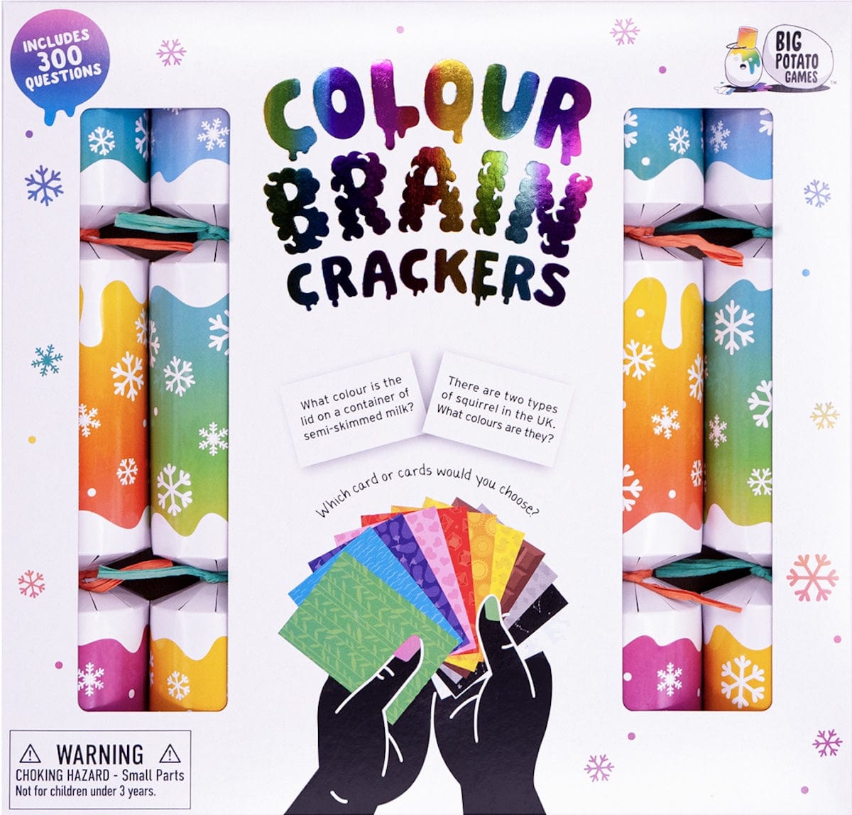 Big Potato Games Christmas crackers Colour Brain Game Christmas Crackers