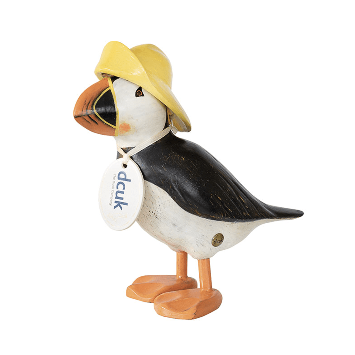 DCUK Ornaments Fishing Hat Nautical Wooden Puffin Ornaments - Choice of Design