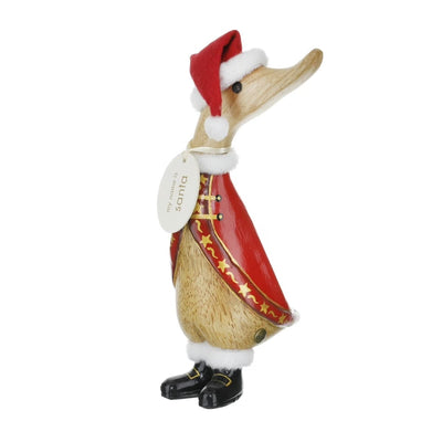 DCUK Ornaments Santa Traditional Christmas Wooden Ducklings - Choice of Design