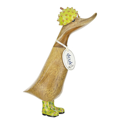 DCUK Ornaments Conker Wooden Autumnal Conker and Acorn Ducklings