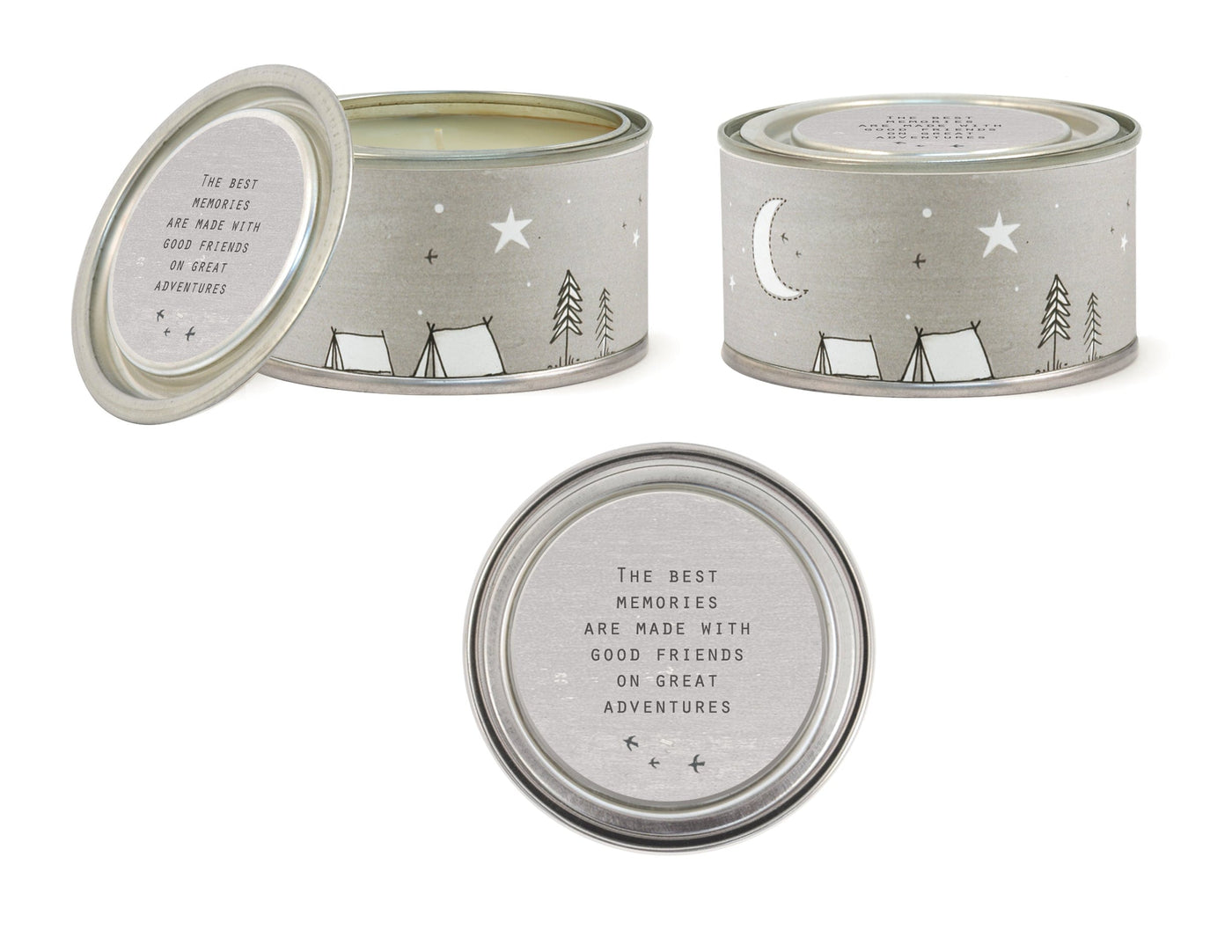 East of India Candles & Diffusers The Best Memories Good Friends Scented Candle