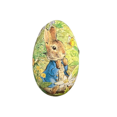 Elite Tins Storage Tin Orange Peter Rabbit Easter Egg Tins Filled With Jelly Beans - Choice of Design