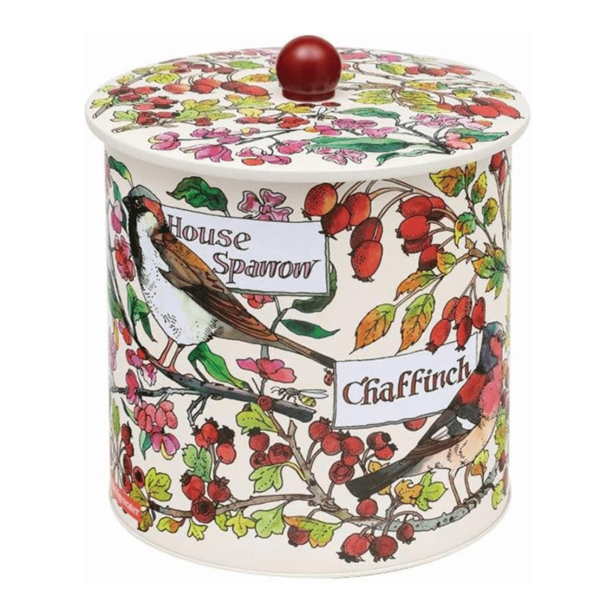 Emma Bridgewater Storage Tins Birds in Hedgerow Biscuit Barrel