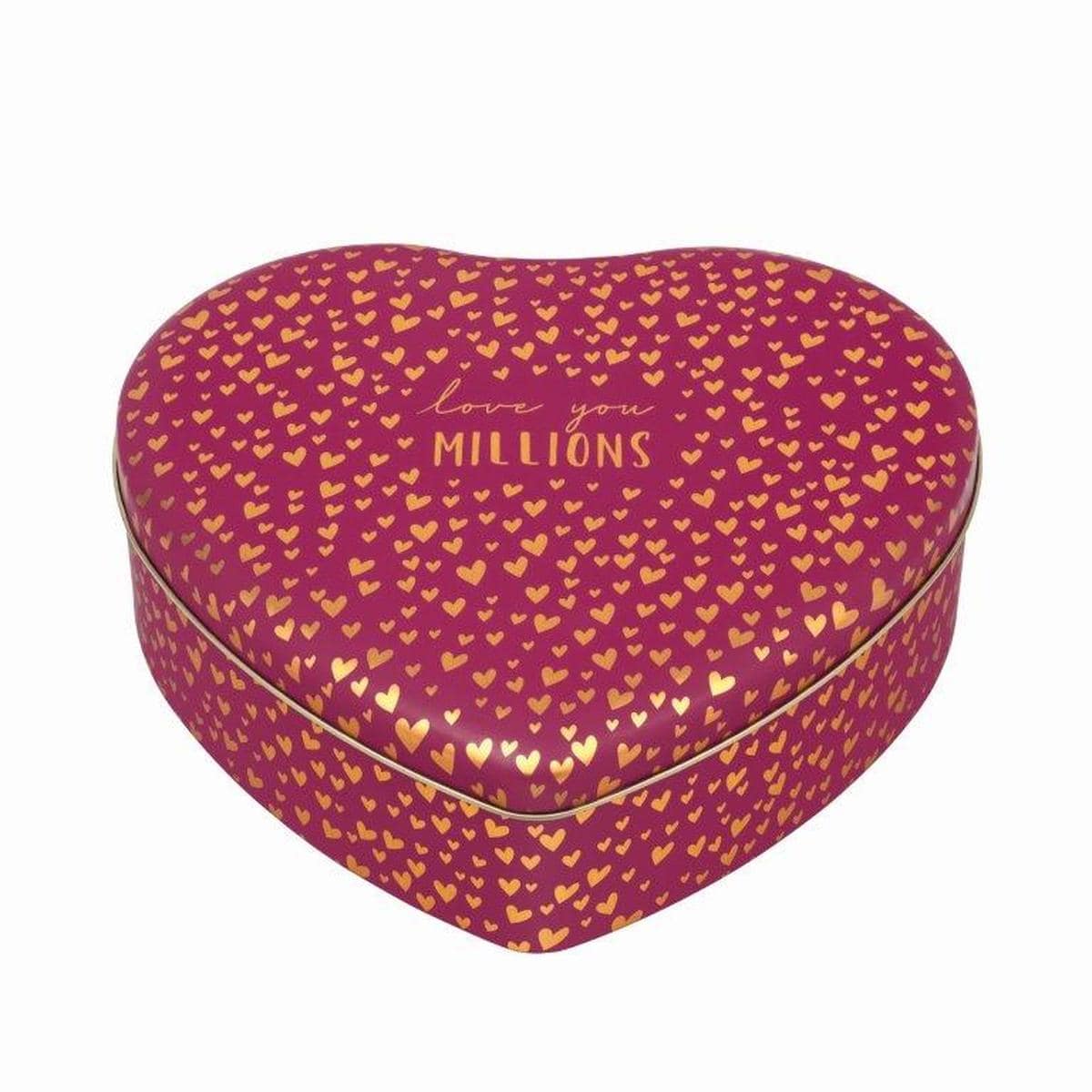 Emma Bridgewater Kitchen Accessories Love You Millions Heart Shaped Storage Tin