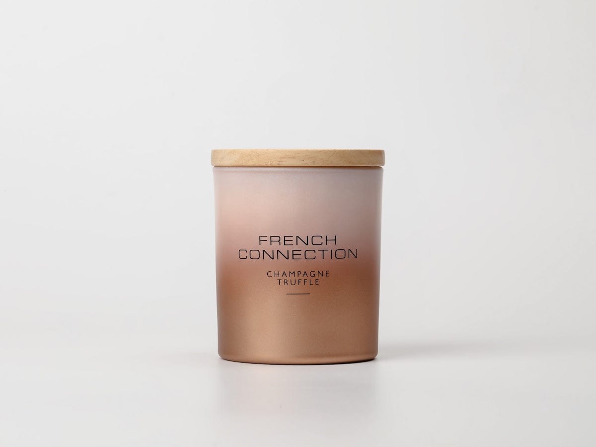 French Connection Candles & Diffusers Ombre Design Champagne Truffle Scented Candle