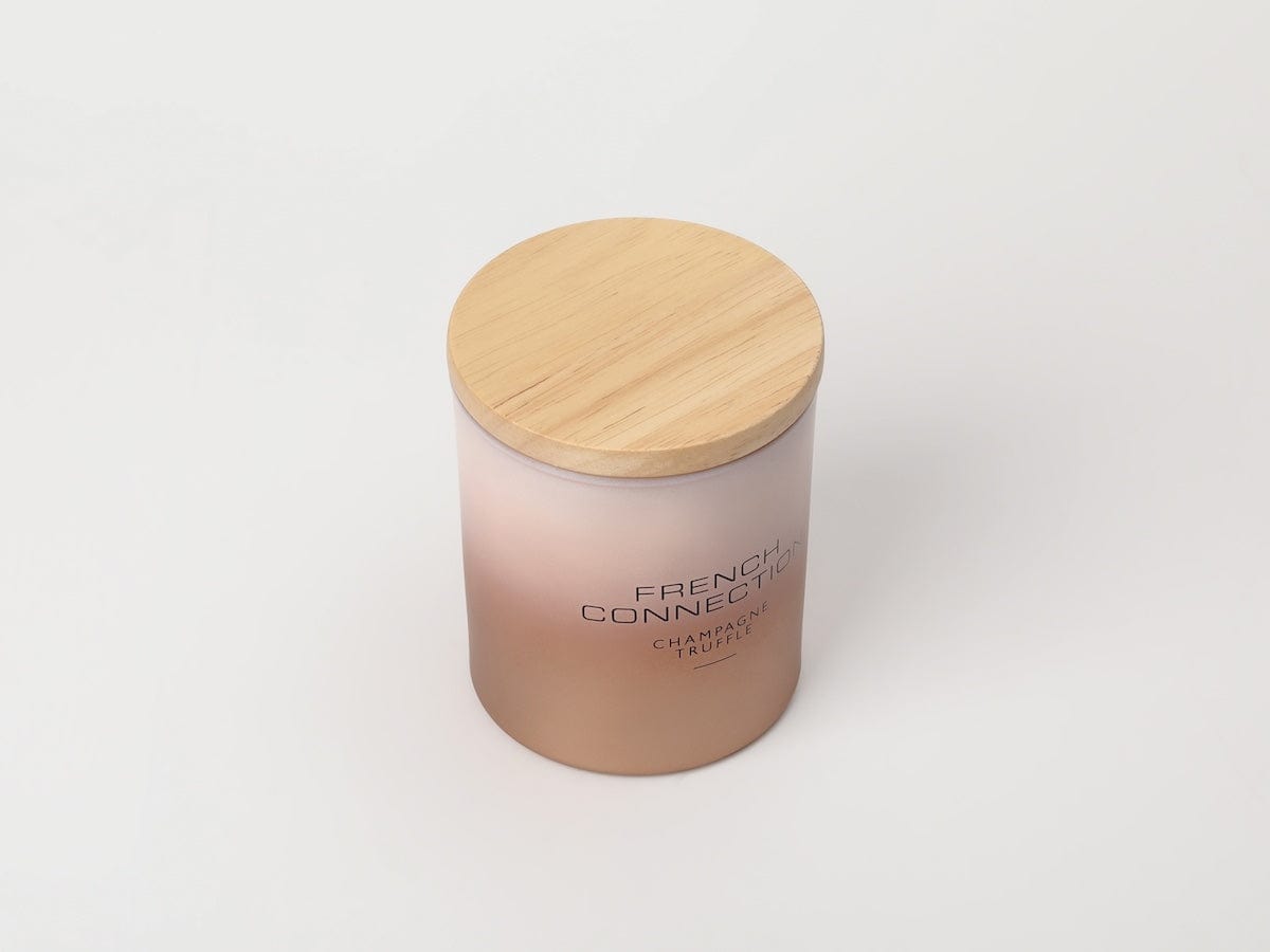 French Connection Candles & Diffusers Ombre Design Champagne Truffle Scented Candle