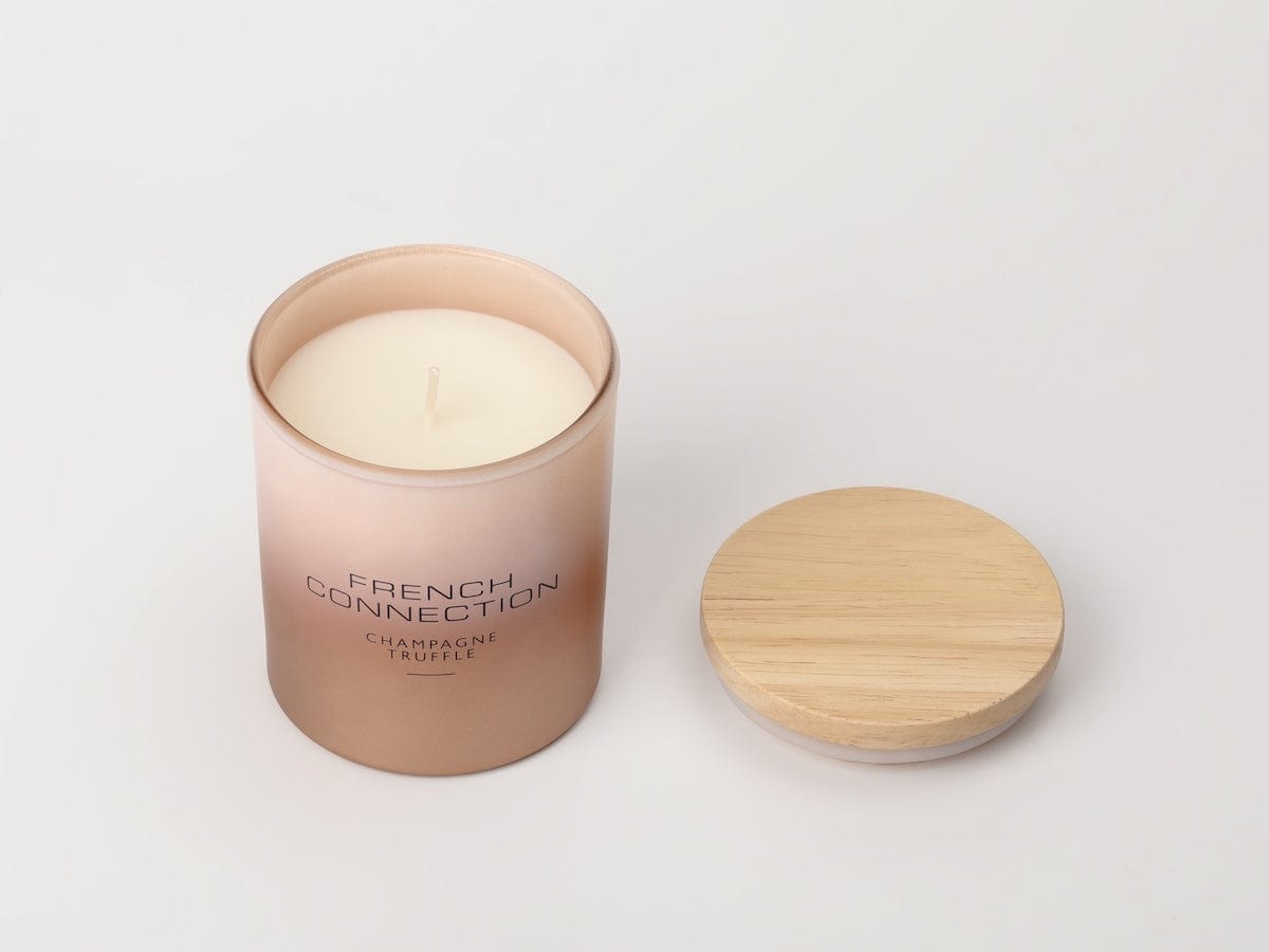 French Connection Candles & Diffusers Ombre Design Champagne Truffle Scented Candle