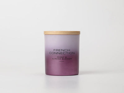 French Connection Candles & Diffusers Ombre Design Peony and Almond Blossom Scented Candle