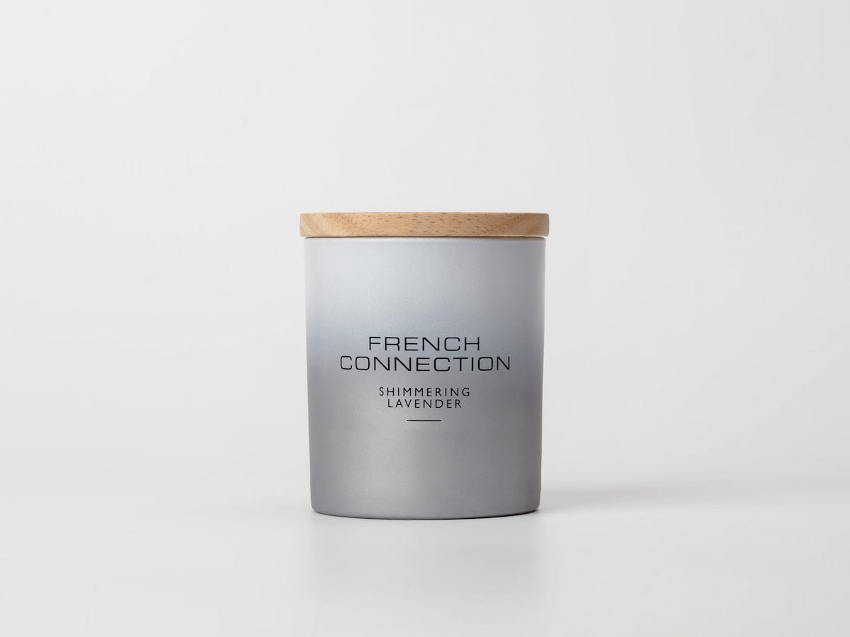 French Connection Candles & Diffusers Ombre Design Shimmering Lavender Scented Candle