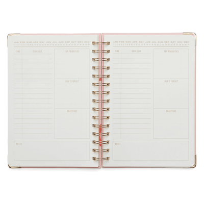 Gentlemen's Hardware Stationery Undated Ring Bound Daily Planner