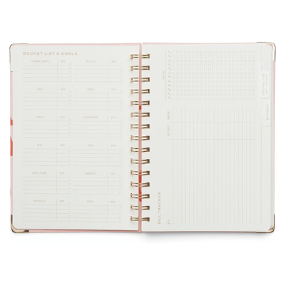 Gentlemen's Hardware Stationery Undated Ring Bound Daily Planner