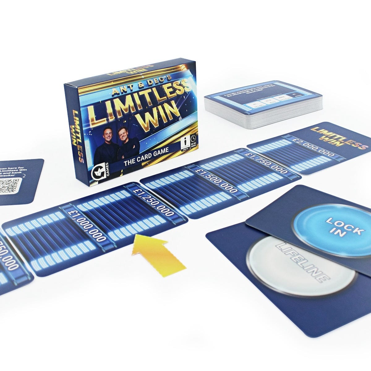 Ginger Fox Games Ant & Dec's Limitless Win Card Game