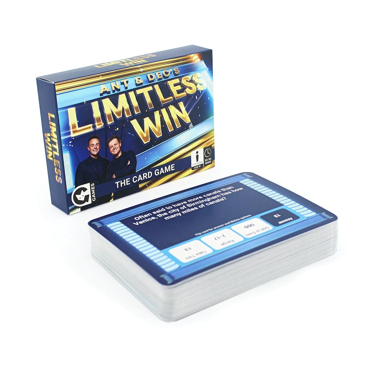 Ginger Fox Games Ant & Dec's Limitless Win Card Game