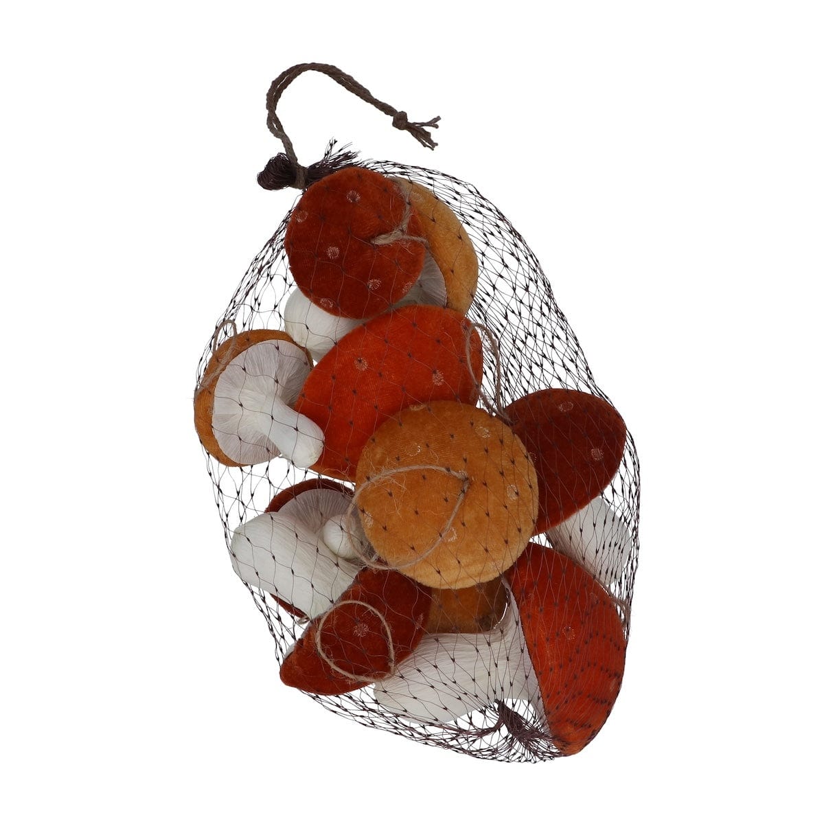 Gisela Graham Halloween Decoration Bag of Toadstool Autumnal Decorations