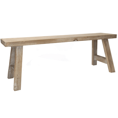 Gisela Graham Home accessories Medium Rustic Decorative Bench