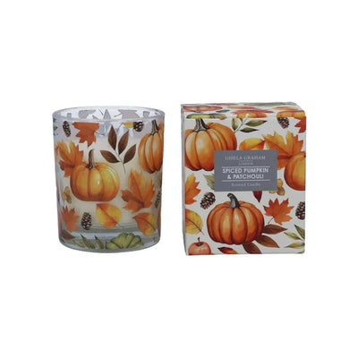 Gisela Graham Candles & Diffusers Spiced Pumpkin and Patchouli Scented Autumn Candle