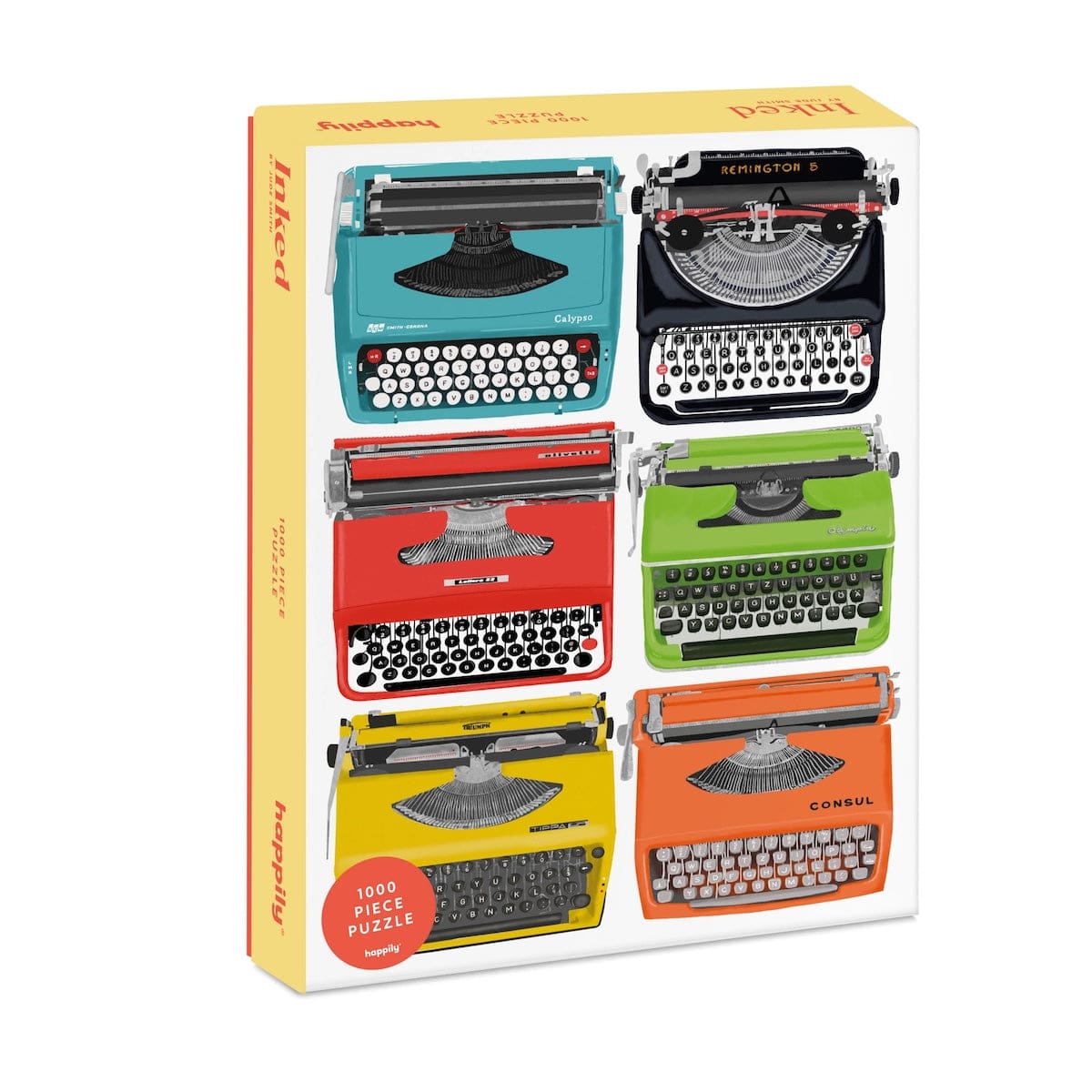 Happily Novelty Gifts Type Writer Design 1000 Piece Jigsaw Puzzle