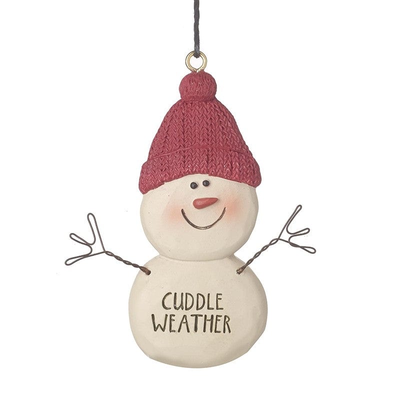 Heaven Sends Christmas Christmas Decorations Cuddle Weather Snowman Christmas Tree Decoration