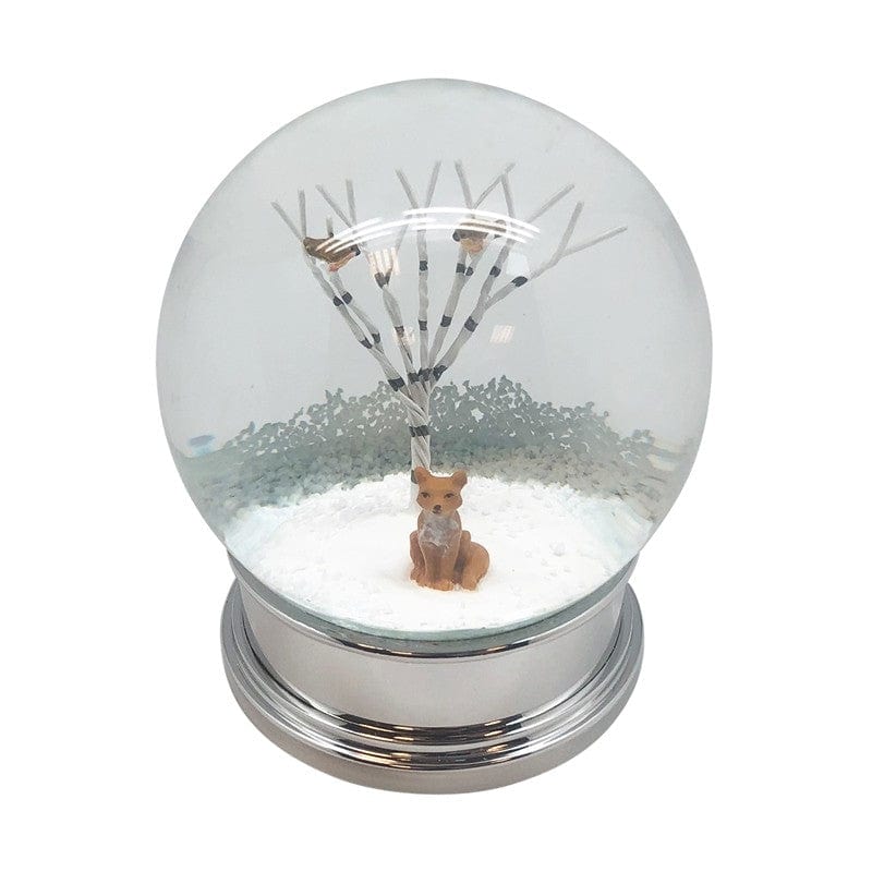 Heaven Sends Christmas Snow Globes, Christmas Decorations Twig Trees and Fox Snow Globe Christmas Decoration