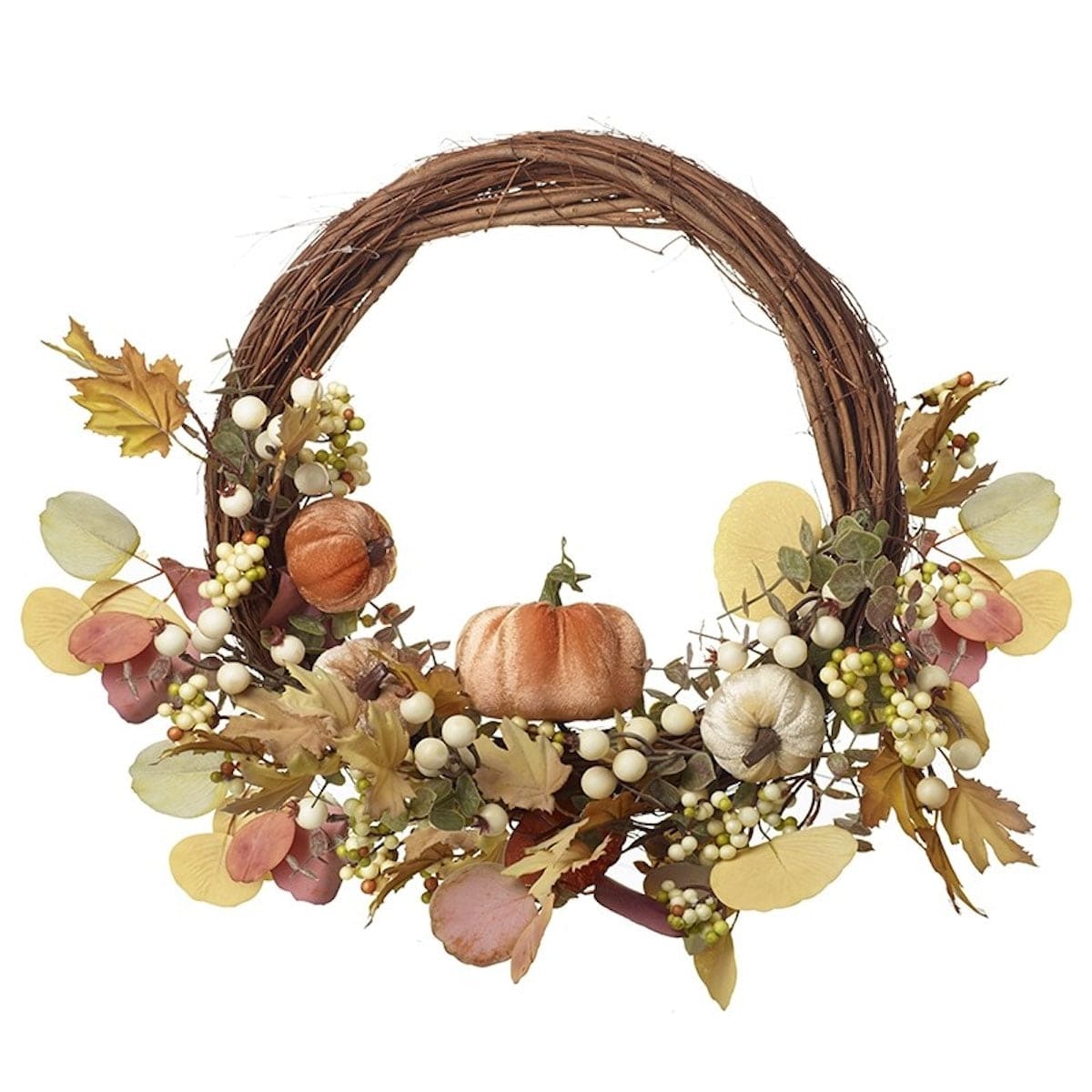 Heaven Sends Halloween Halloween Decoration Autumnal Pumpkin Decorative Wreath