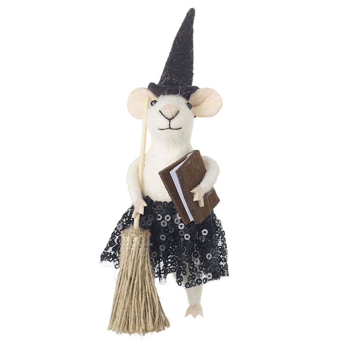 Heaven Sends Halloween Halloween Decoration Felt Witch Mouse Halloween Decoration