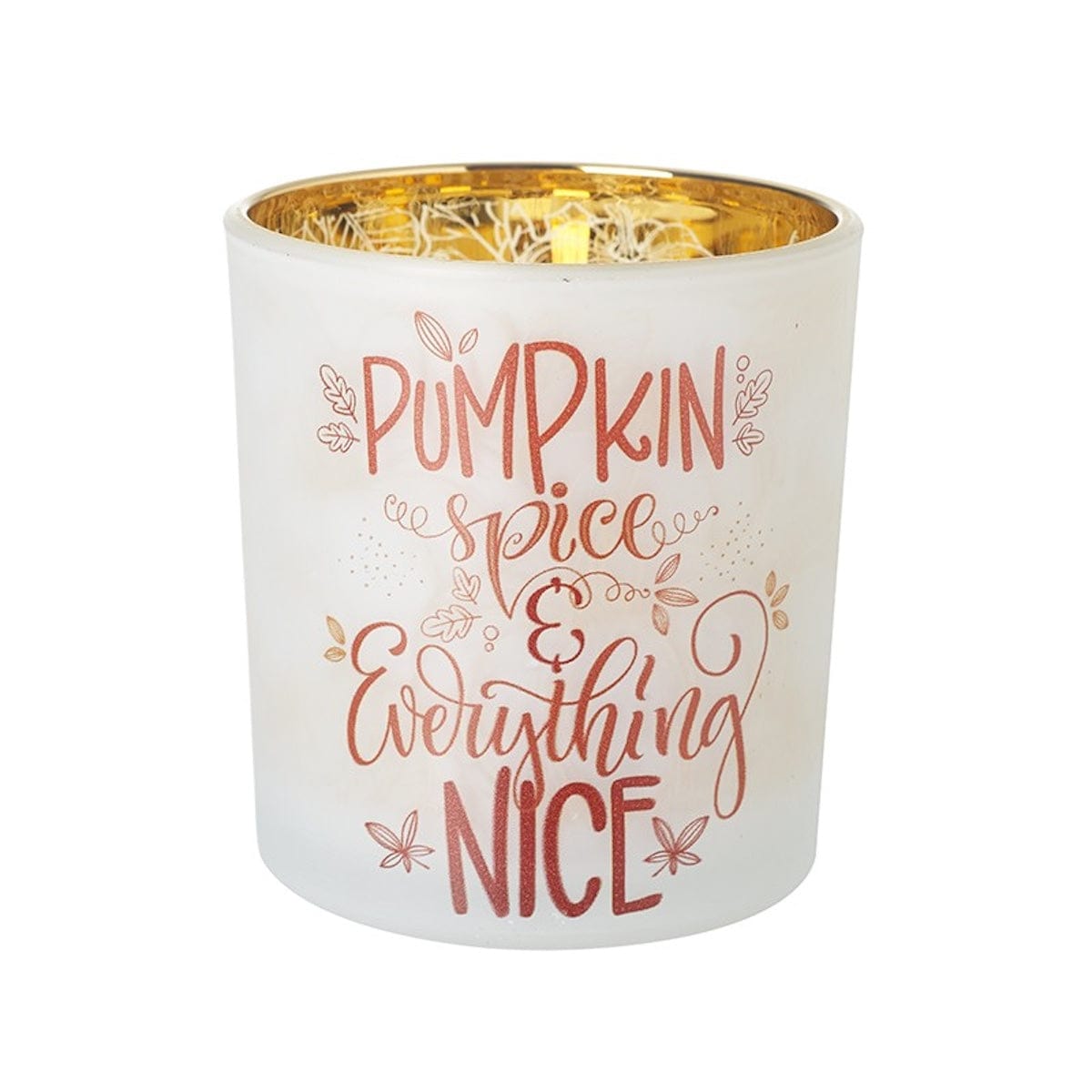 Heaven Sends Halloween Home accessories Pumpkin Spice & Everything Nice Tea Light Holder