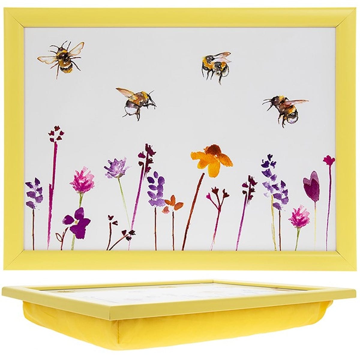 Joe Davies Trays Bee and Floral Design Lap Tray