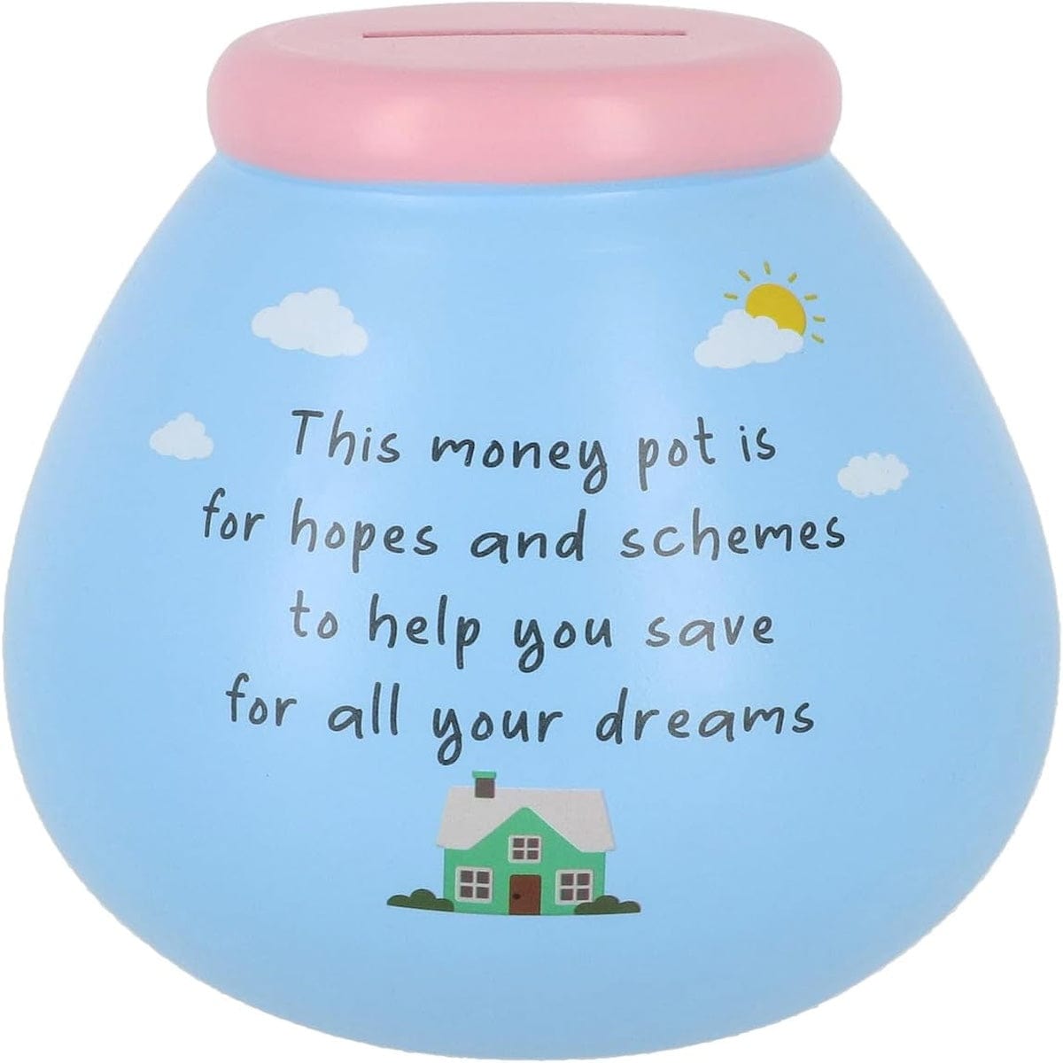 Joe Davies Money Pot Dream Home Fund Breakable Money Pot