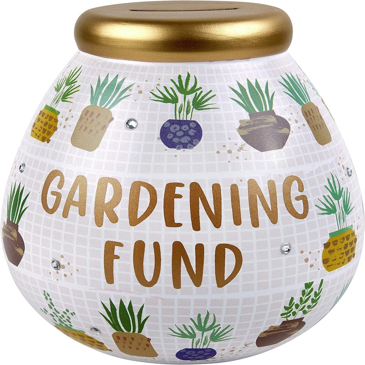 Joe Davies Money Pot Gardening Fund Breakable Pot of Dreams