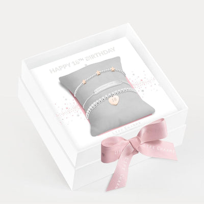 Life Charms Jewellery Happy 18th Birthday Bracelet Stack Gift Box