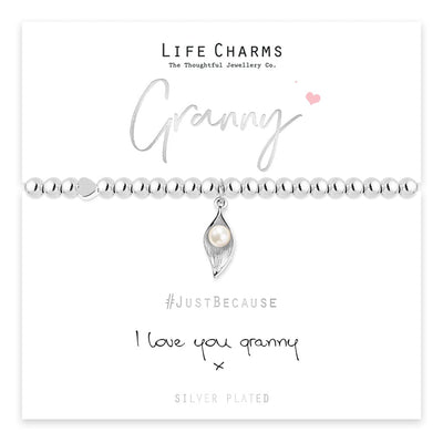 Life Charms Jewellery I Love You Granny Gift Boxed Bracelet