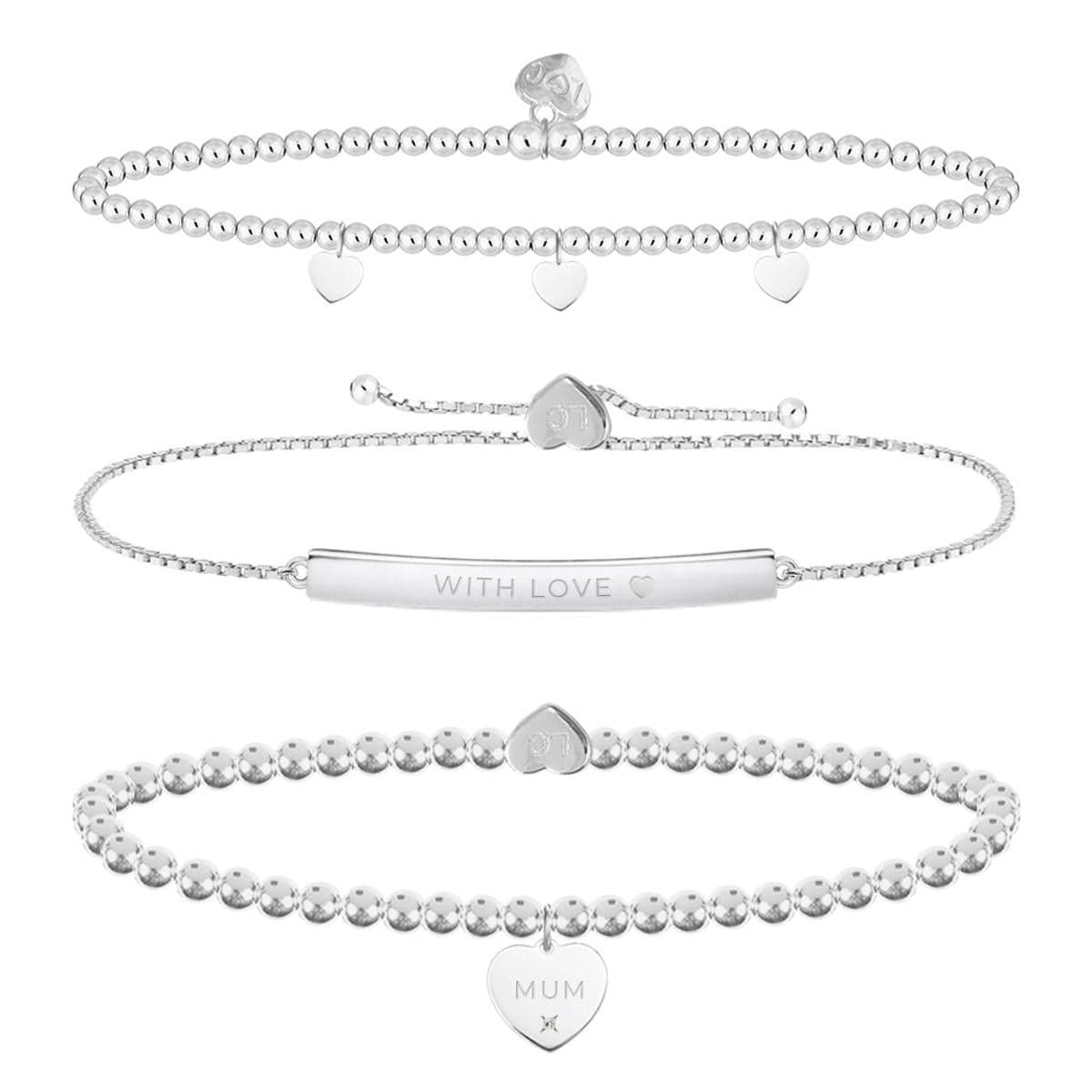 Life Charms Jewellery Marvellous Mum Bracelet Stack Gift Box