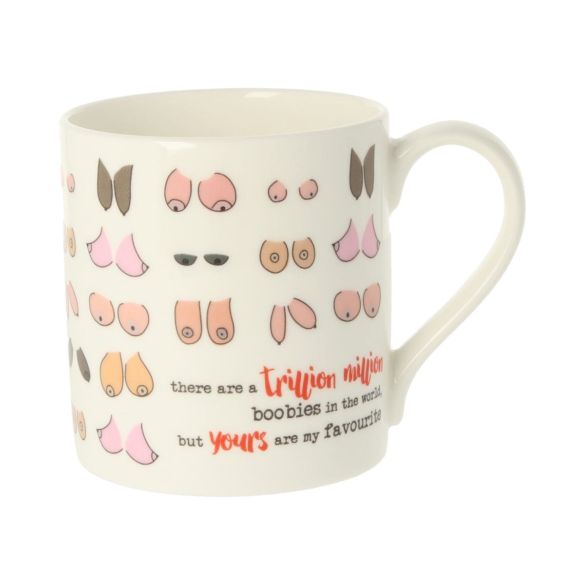 Mclaggan Mugs & Drinkware A Trillion Million Boobies Gift Mug