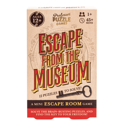 Professor Puzzle Games Escape From The Museum Escape Room Card Game