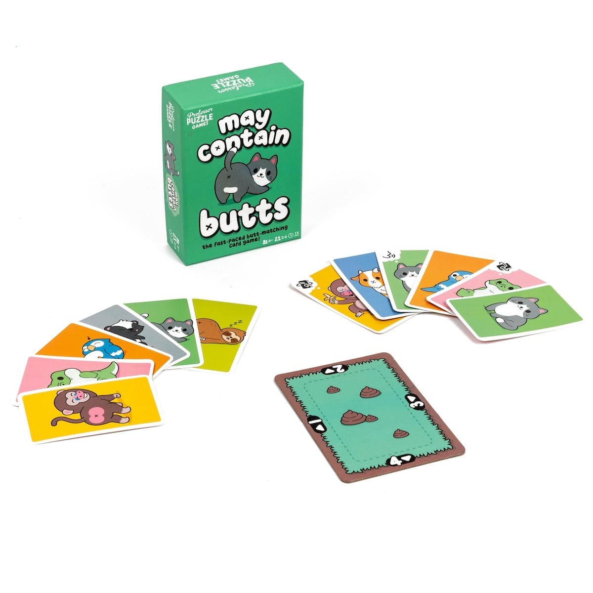 Professor Puzzle Games May Contain Butts Card Game