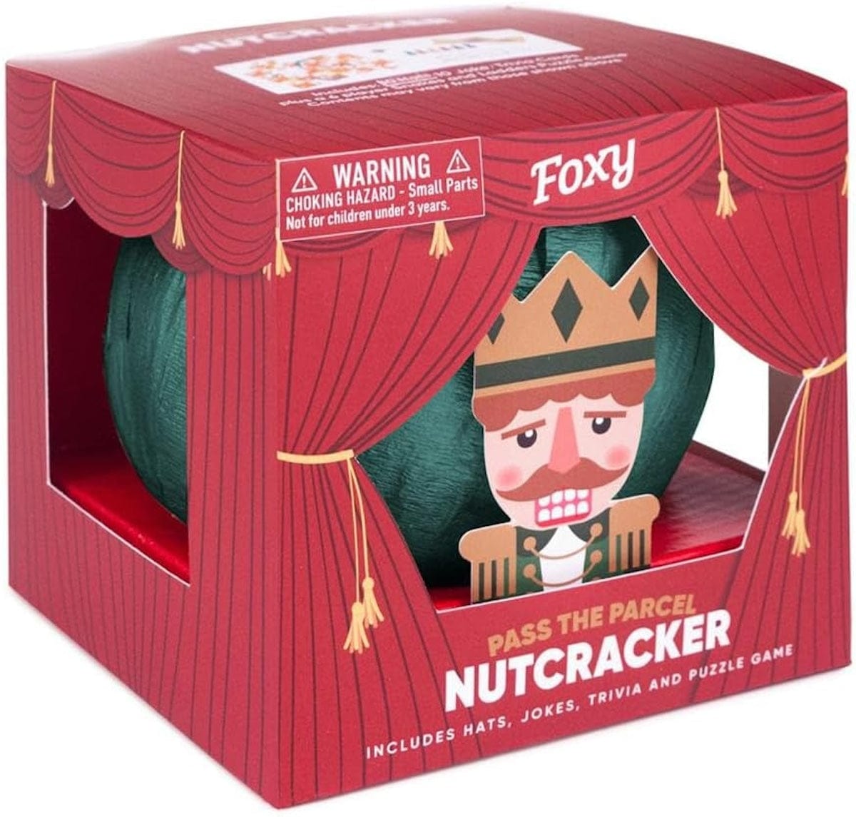 Thornback & Peel Christmas Decorations Nutcracker Pass the Parcel Christmas Game