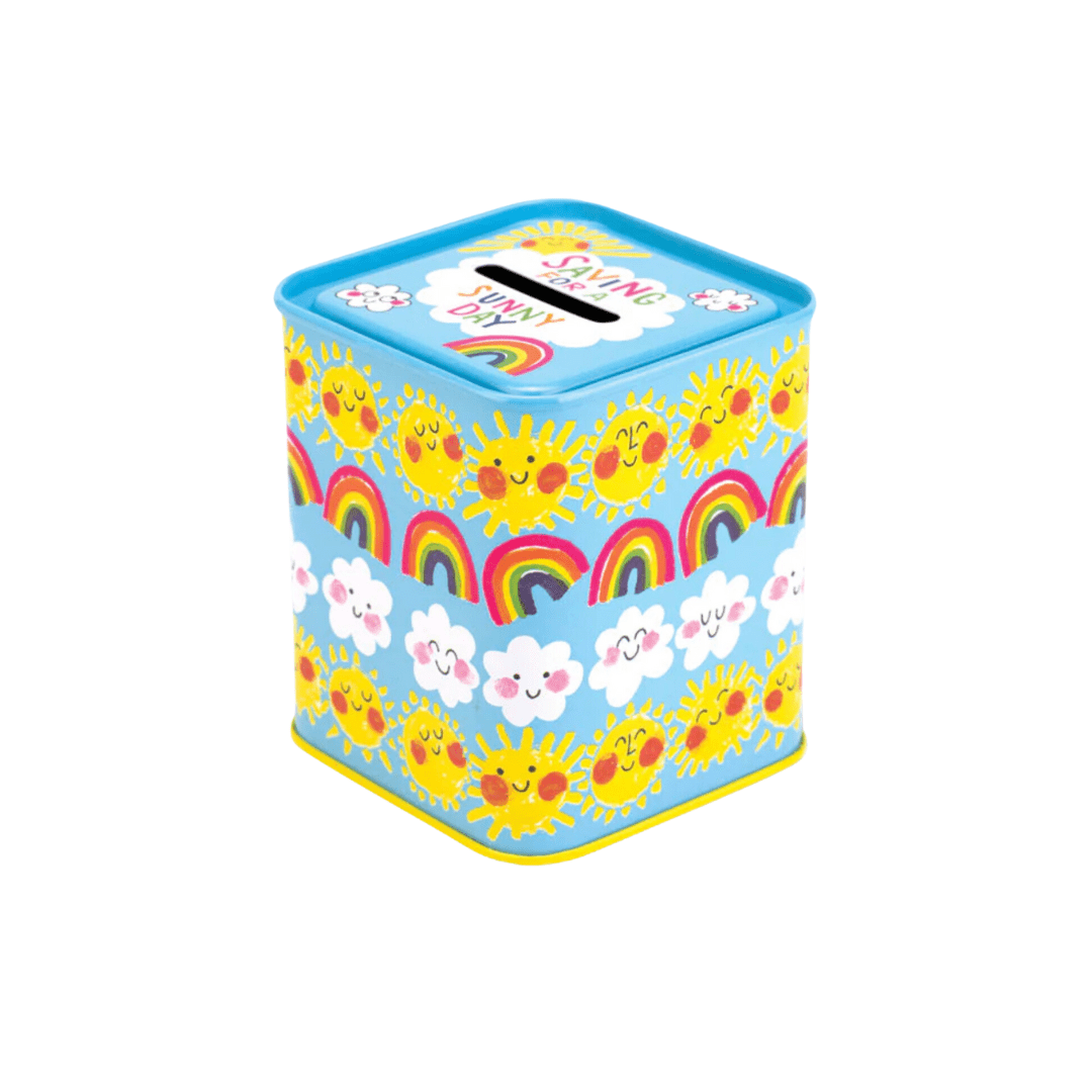 Rachel Ellen Money Boxes Saving For A Sunny Day Children's Decorative Money Boxes - Choice of Design