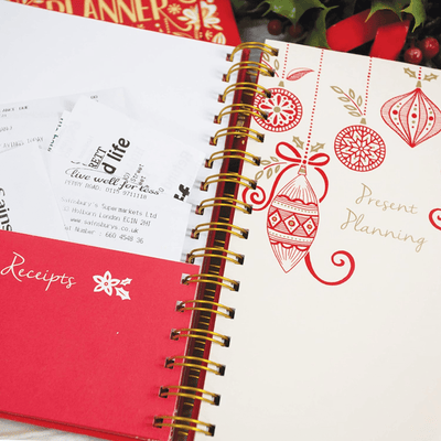 Rachel Ellen Stationery Christmas Organiser and Christmas List Gift Set