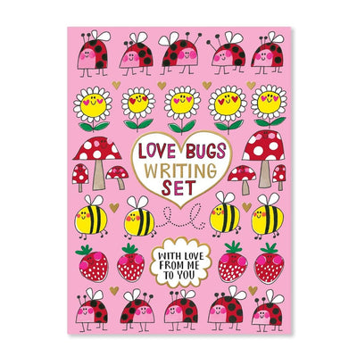 Rachel Ellen Childrens Stationery Love Bugs Design Writing Set