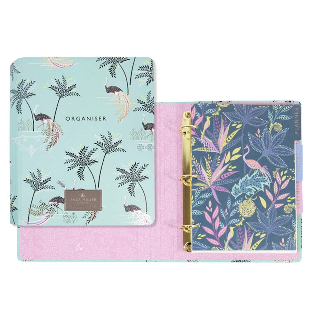 Sara Miller Stationary Organisers Savannah Design Sectioned Home Organiser