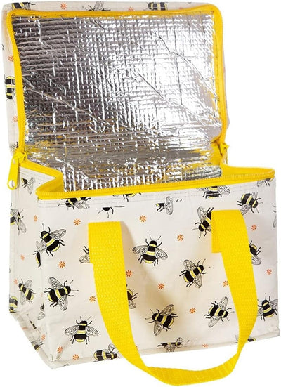 Sass & Belle Hot Water Bottle Busy Bees Design Foldable Lunch Bag