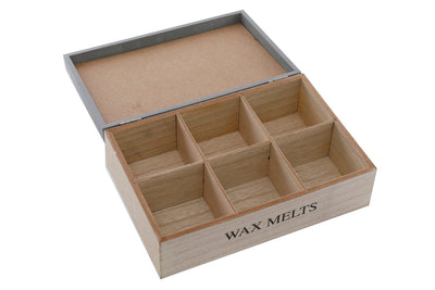 Sifcon International Home accessories Wooden Wax Melt Storage Box