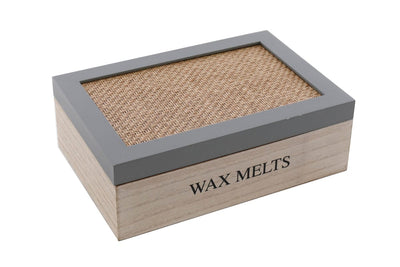 Sifcon International Home accessories Wooden Wax Melt Storage Box