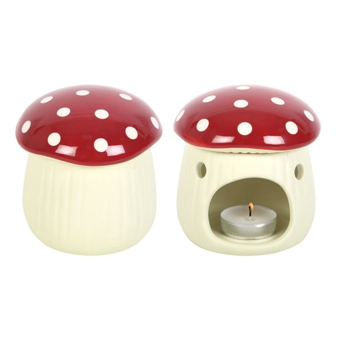 Something Different Home accessories Toadstool Design Autumnal Wax Melt Burner