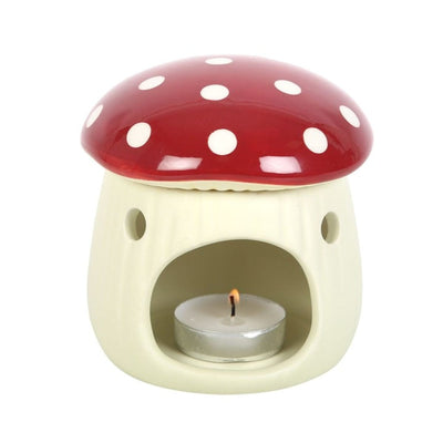 Something Different Home accessories Toadstool Design Autumnal Wax Melt Burner