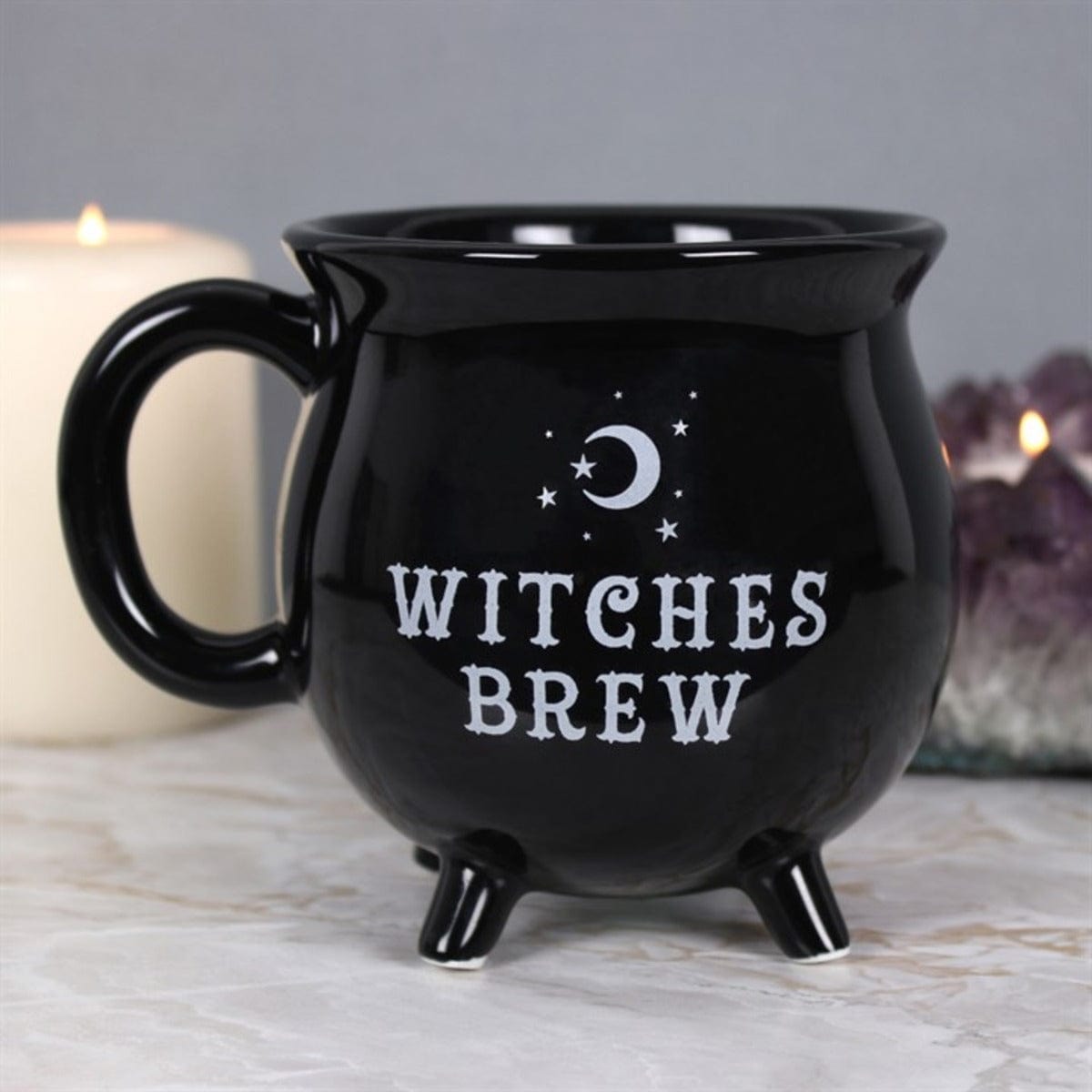 Something Different Home accessories Witches Brew Cauldron Shaped Halloween Mug